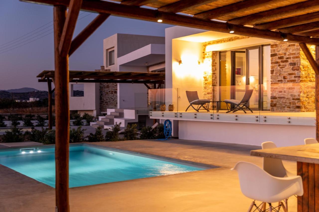 Bamboo Villa Naxos Mikri Vigla Ngoại thất bức ảnh